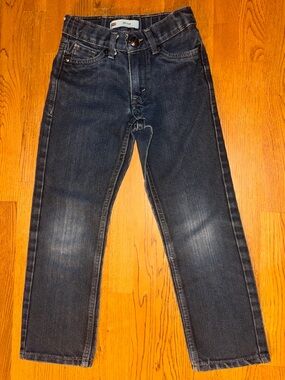 Levi's 511 Slim Boys Size 6 Reg Dark Wash Blue Denim Jeans 5-6 Years